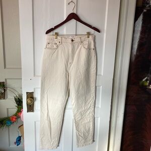 LOFT High Waisted Boyfriend Jeans size 6